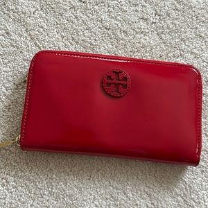 Tory Burch Red Wallet